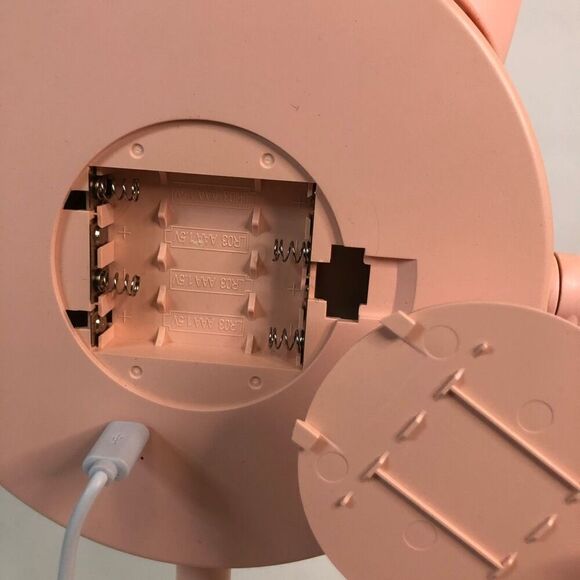 lighted unicorn mirror usb port and tilt mirror light pink vanity tray mirror - Picture 6 of 9